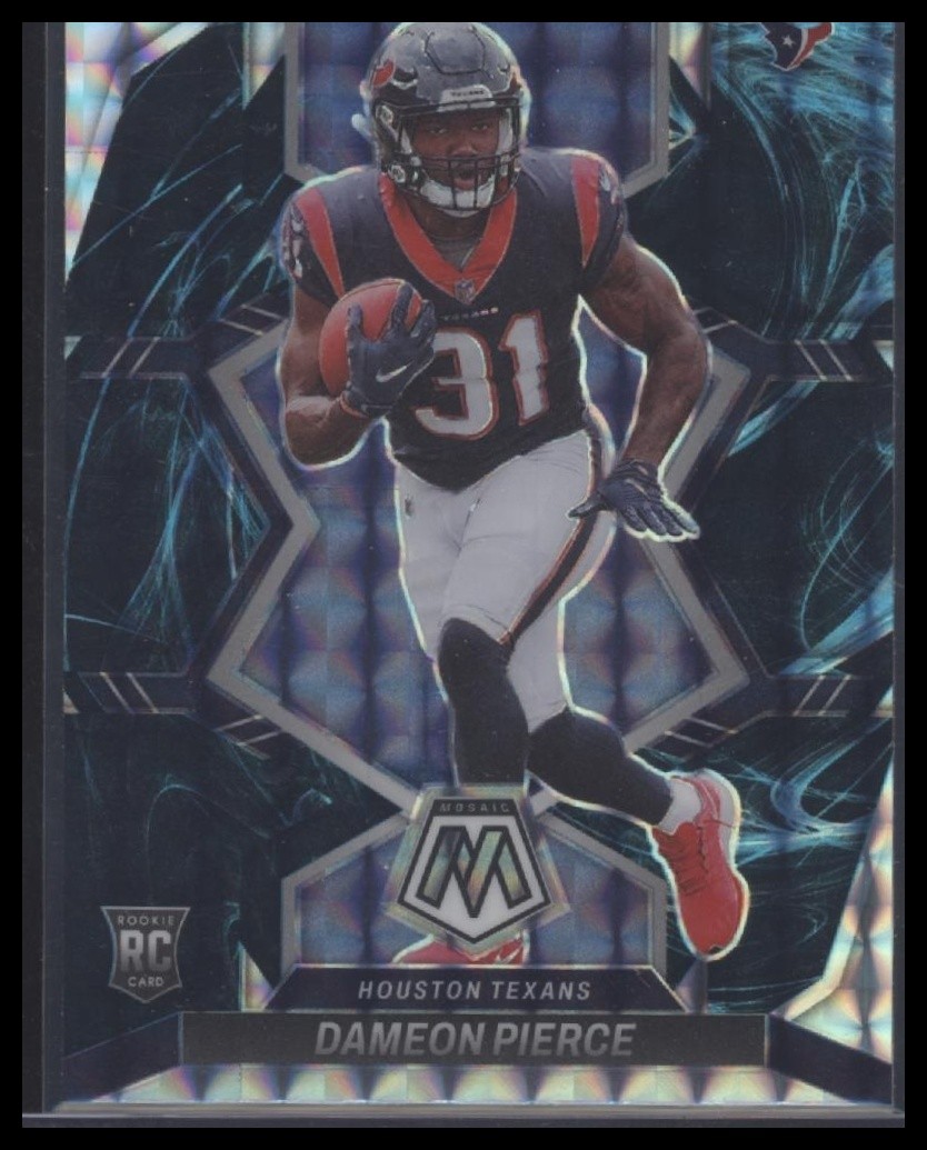 2022 Panini Mosaic #324 Dameon Pierce Mosaic Genesis