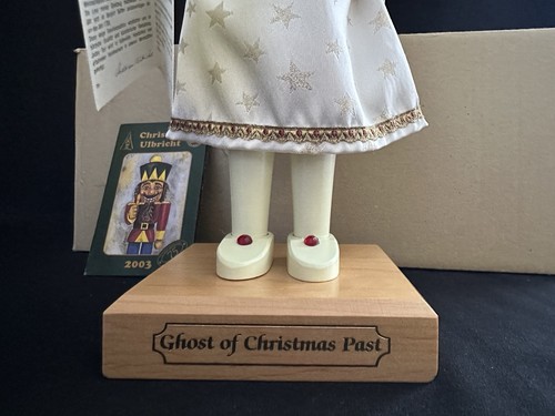 ¡FIRMADO! CHRISTIAN ULBRICHT 0/291 FANTASMA DE NAVIDAD PASADO CASCANUECES LE 55/5000 - Imagen 3 de 10