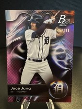 2023 Bowman Platinum - Top Prospects Jace Jung #TOP-6 Pink /199 (RC)