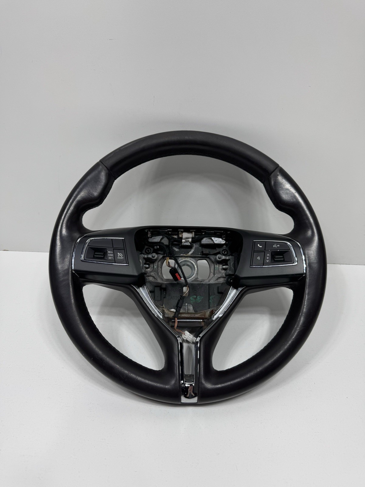 ✅14-20 Maserati Quattroporte Ghibli M156 M157 Steering Wheel Dark Brown OEM