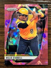 2025 Panini Prizm Baseball Willie Stargell Pirates Base Pink Ice Prizm #104