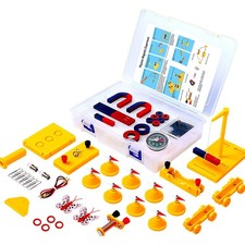 Large Science Lab Magnet Kit Physics Electromagnet Experiment Set for School ...