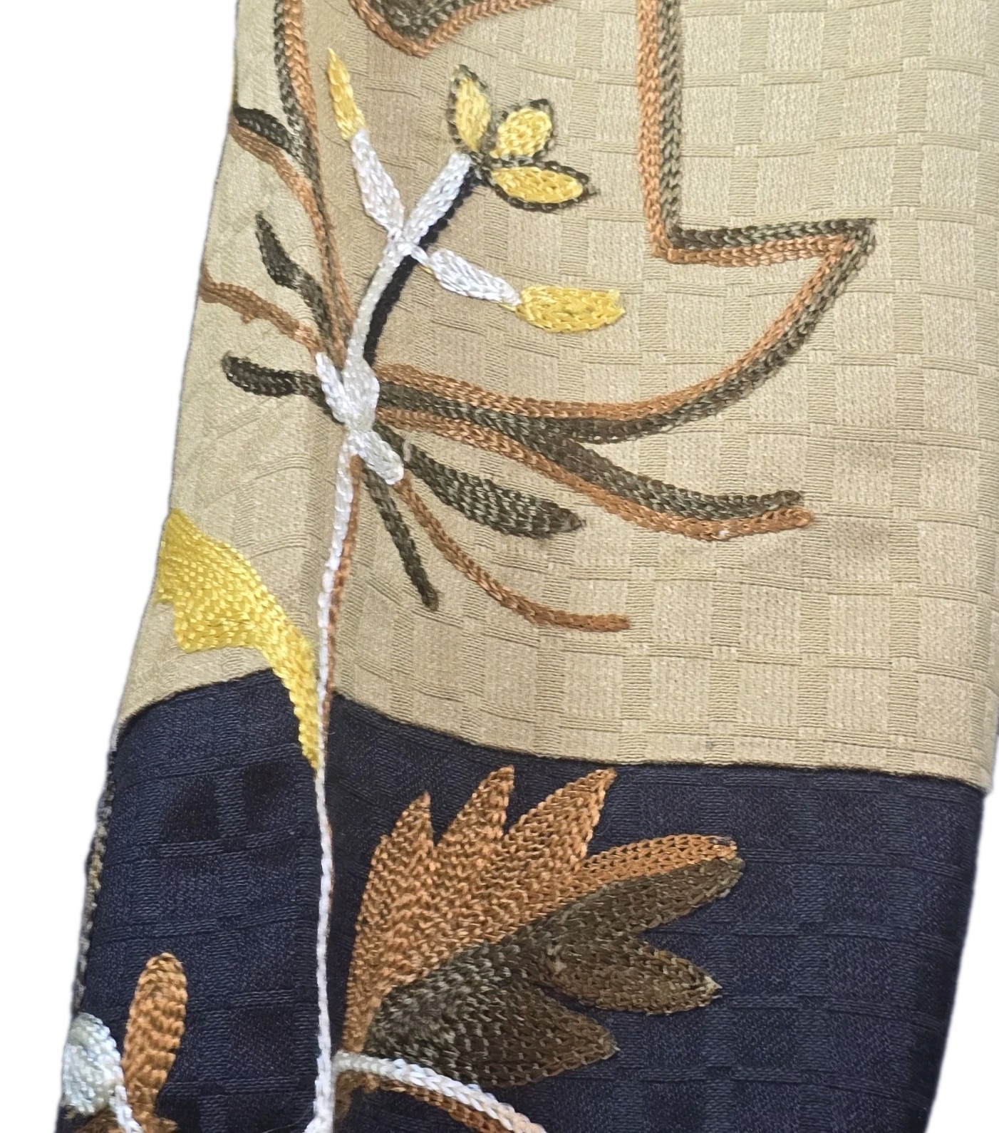 Indigo Moon Patchwork Embroidered Jacket Women’s … - image 8