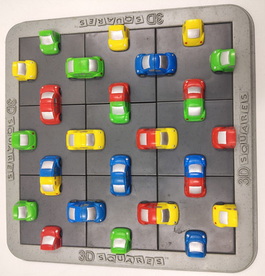 Vintage 1998 DaMert 3D Square Volkswagon Bug Puzzle Free Shipping