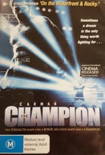 Carman The Champion DVD 2001 True Story Boxing Crime Drug Movie Sport Drama