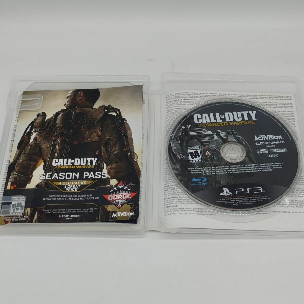  Call of Duty Advanced Warfare - Day Zero Edition : Activision  Inc: Video Games