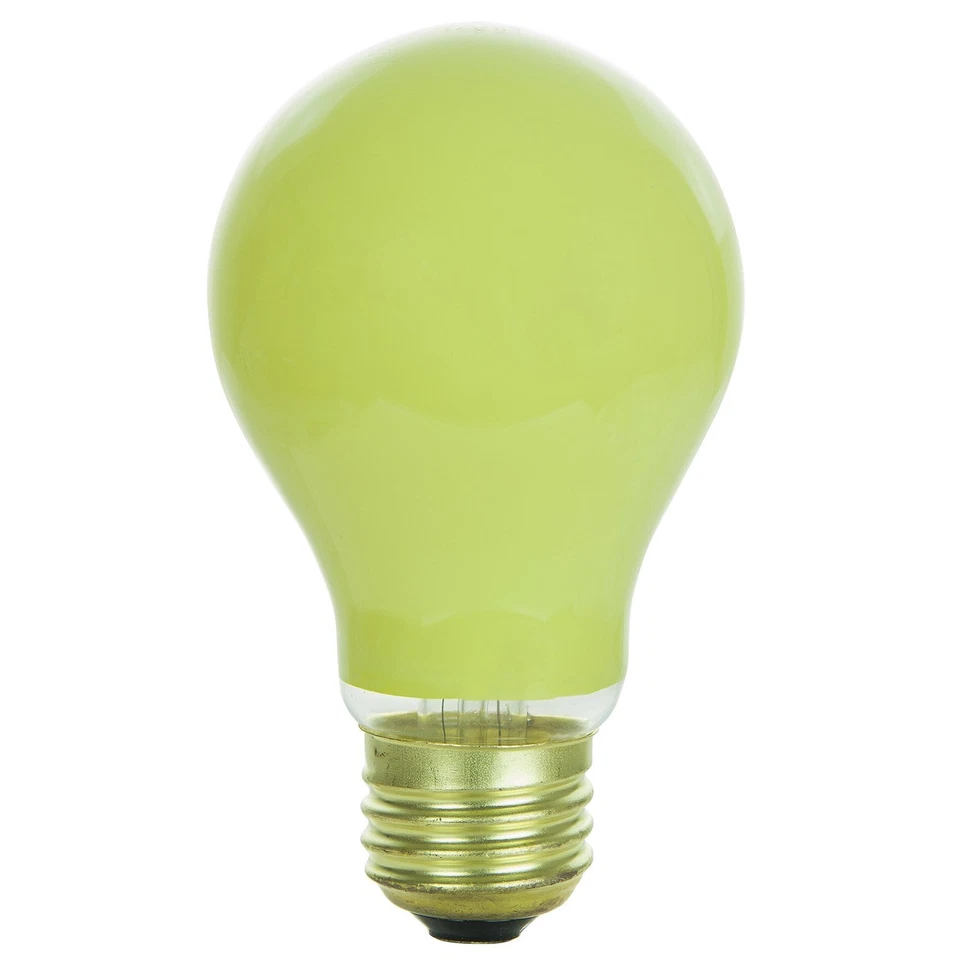 6Pack 40W A19 Light Bulb, Ceramic Yellow Glow, Dimmable, E26, 120V - Image 2 of 2
