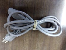 F.A.I. E199130 Computer Power Cord Arctic Gray 10A 125V 1.8M / 6.0 FT Long