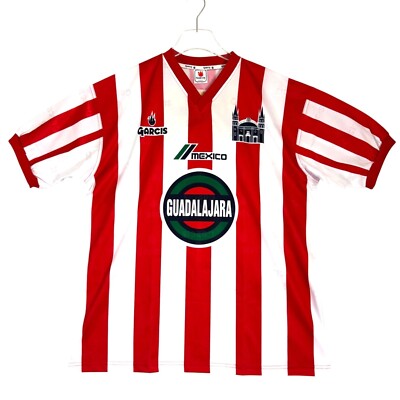 Garcis Mexico Soccer Futbol Jersey Guadalarjara #15 Size XL