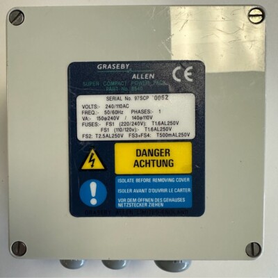 Graseby Allen Super Compact Power Pack / Steuereinheit / 8540