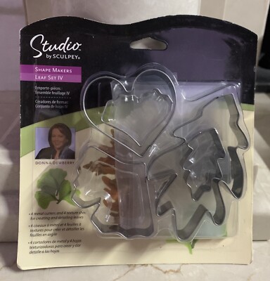 Studio by Sculpey Shape Makers Blattset IV