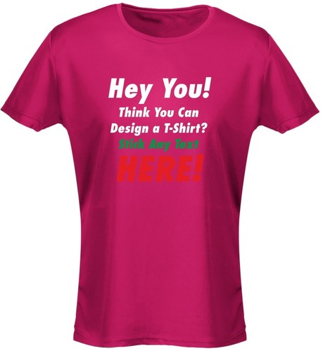 Personalisiertes Damen T-Shirt mit Wunsch nach Ihrem Text 8 Farben (8-20) von swagwear - Bild 4 von 17