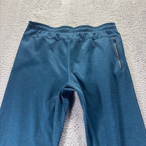 Vintage And1 Sweat Pants Mens Size 2XL Blue Polyester Stretch Loose Fit Fleece - 第 6/10 張圖片