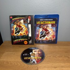 The Last Action Hero Retro Vhs Packaging Blu-ray, 1993 With Slipcover