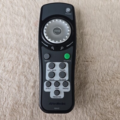 AVerMedia RM-KE Remote Control Black Fully Working