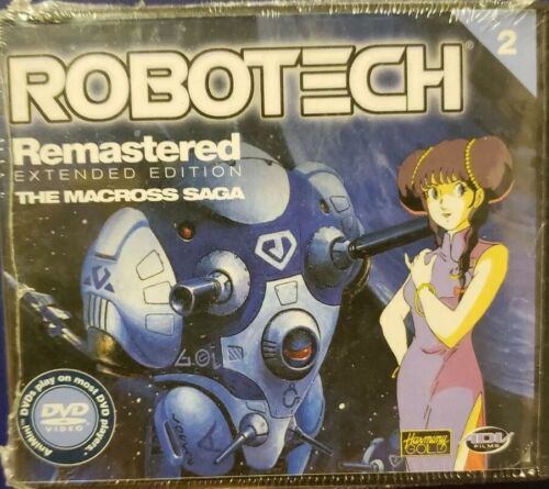 ROBOTECH AniMini DVD The Macross Saga Robotech Remastered V. 2 Anime DVD 2004