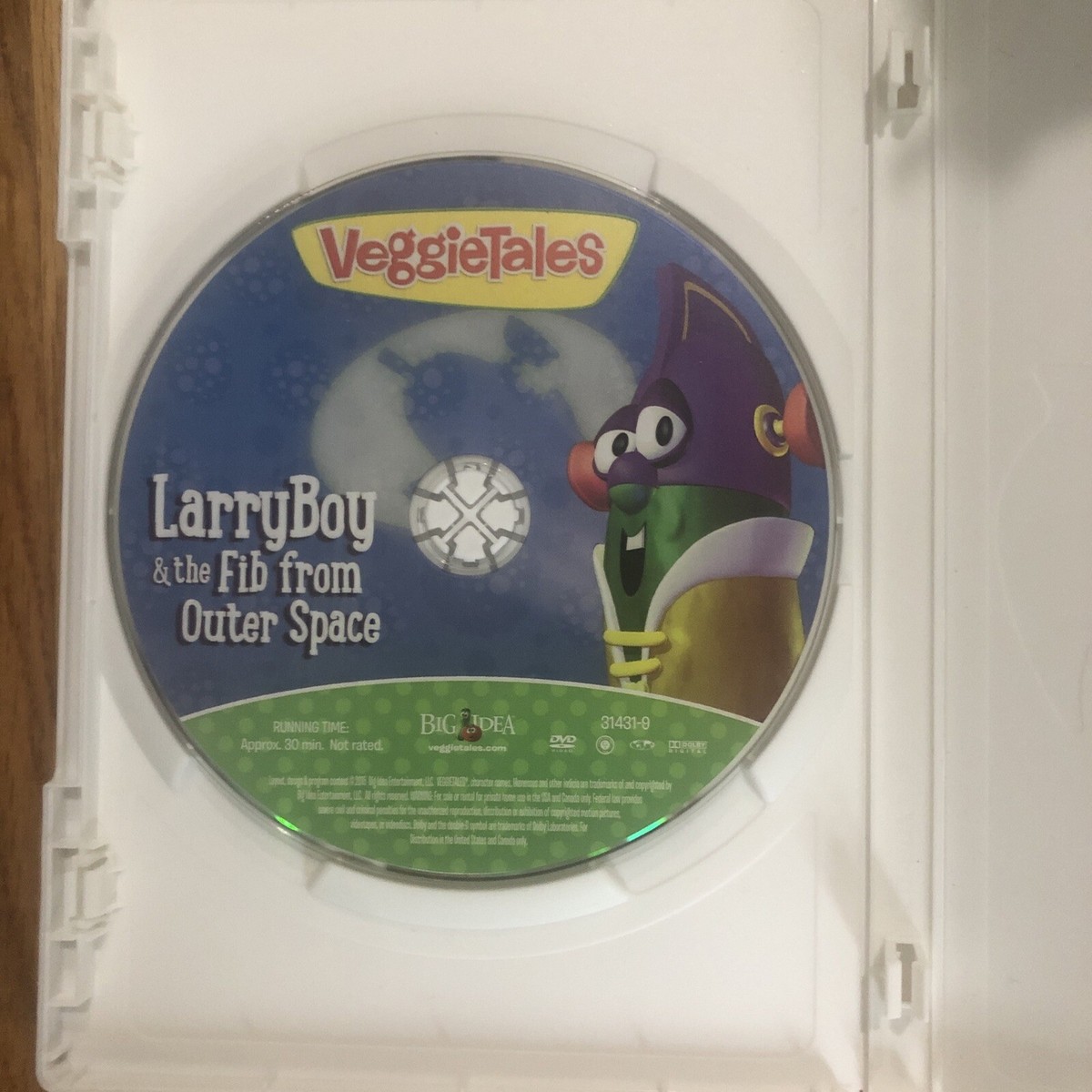 VEGGIETALES LARRYBOY & THE FIB FROM OUTER SPACE DVD | eBay