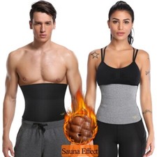 Hot Sauna Sweat Neoprene Exercise Belt Waist Trainer Weight Loss Body Shaper