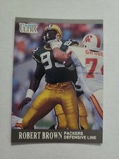 ROBERT BROWN 1991 FLEER ULTRA FOOTBALL CARD # 170 D9246