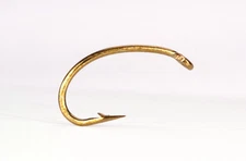 Erleng's E51 Shrimp & Caddis Pupa Fly Tying Hooks (equivalent to TMC2457) 