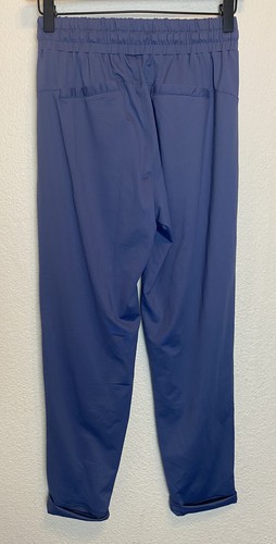 DYI Define Your Inspiration Blue Pleated Front Joggers Size Small Soft Stretch - 第 2/3 張圖片