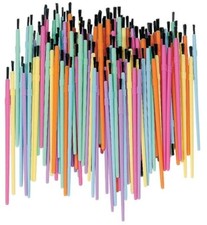 Paint Brush Set For Kids Plastic Bulk Set of 150 Assorted Brushes NEW 