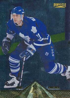 1996-97 Pinnacle FOIL #35 MIKE GARTNER - Toronto Maple Leafs