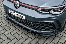 Sonderaktion Frontspoiler Cuplippe mit Wing aus ABS für VW Golf 8 GTI + GTD