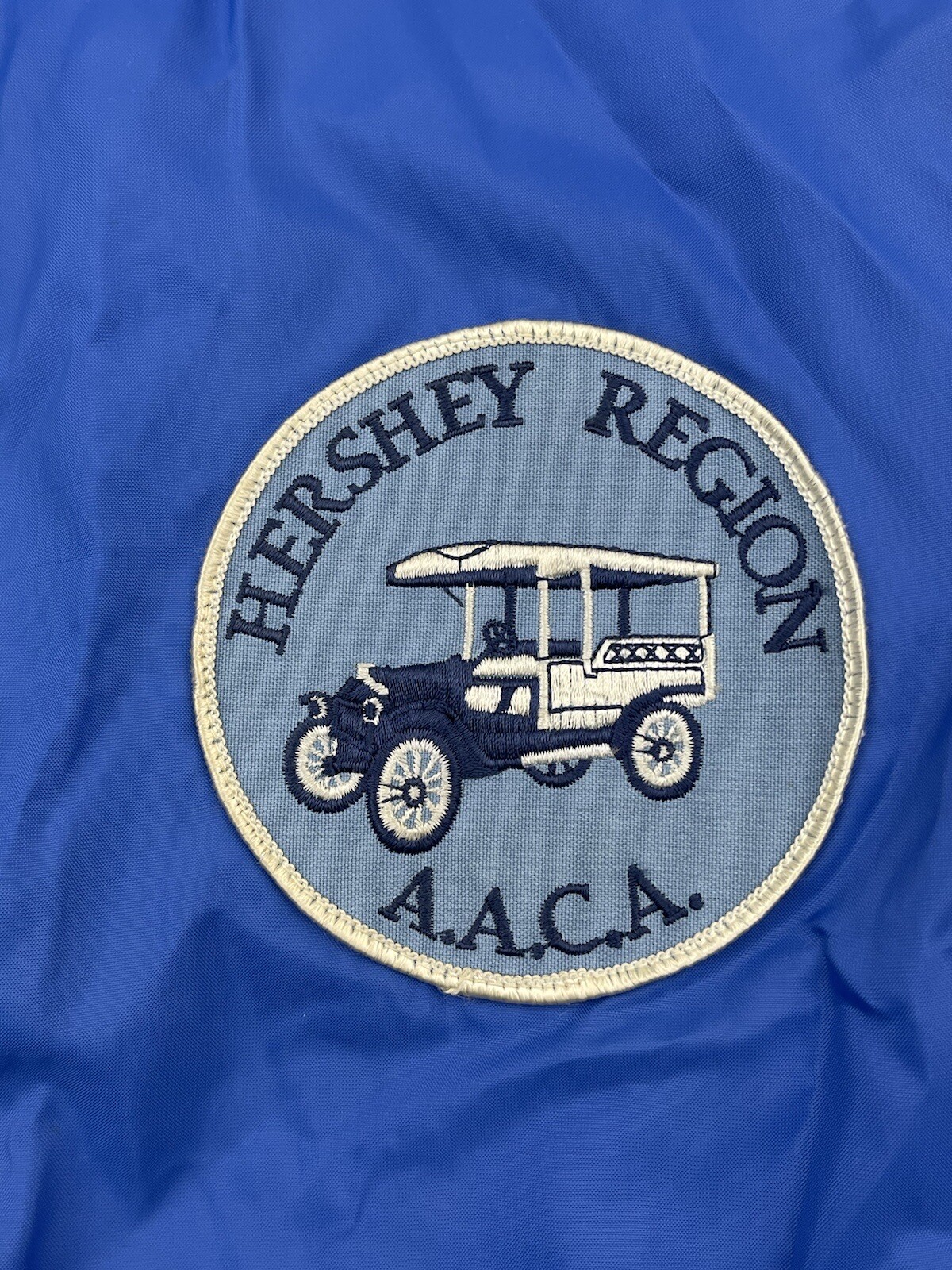 Vintage Hershey Antique Car Museum Jacket Adult M Blu… - Gem