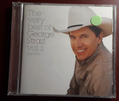 GEORGE STRAITS - THE VERY BEST VOL.2 1988/93 *CD BRAND NEW S. SEALED SIGILLATO