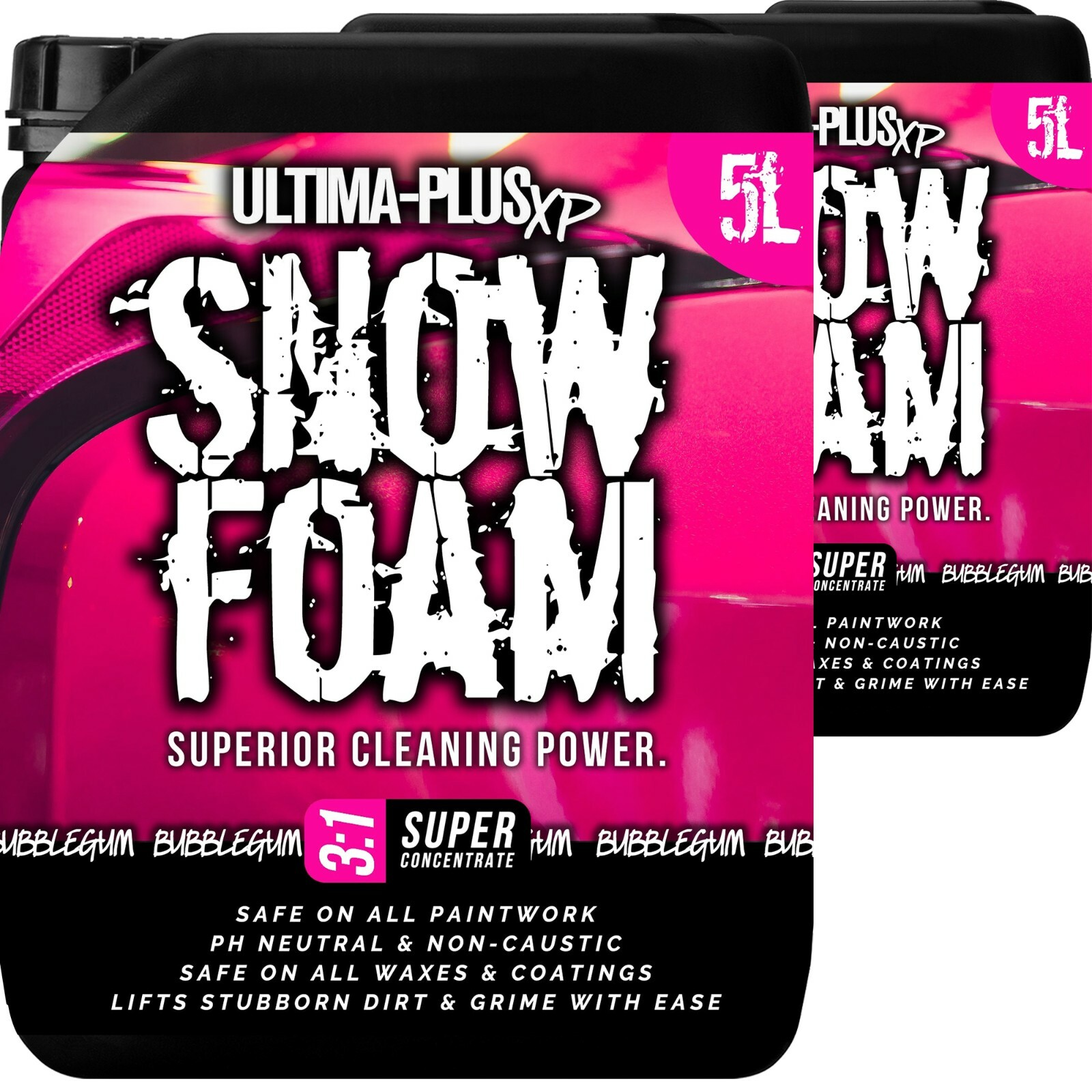 Ultima-Plus Xp (Bubblegum, 10L) Ultima Fragranced Super Thick Snow Foam Shampoo - Image 2