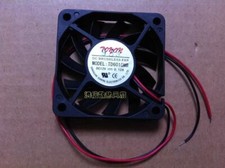 1 Pc. TD6010MB DC12V 0.12A 60*60*10MM 6CM 2-Wire Dual Ball Cooling Fan
