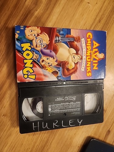 Alvin and the Chipmunks Go to the Movies - Kong (VHS, 1992) - Picture 3 of 3