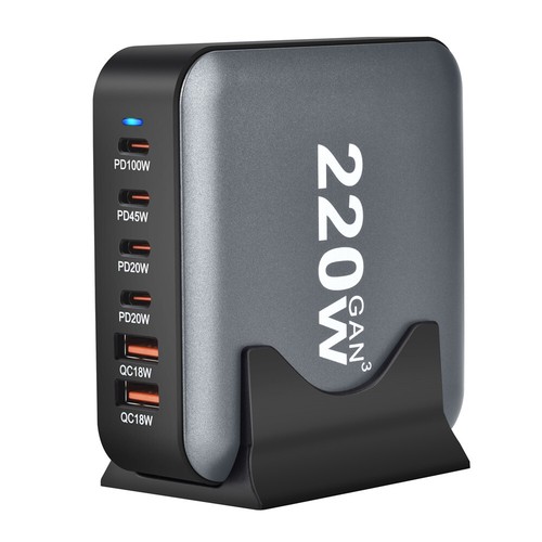 HAINA 440w USB C Charger Station Multi ports PD Fast Charging for iPhone huawei - Picture 16 of 16