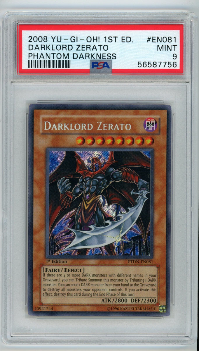 遊戯王 Darklord Zerato PTDN-EN081 3枚 英語 Darklord Zerato PTDN-EN081 Phantom Darkness for sale | eBay