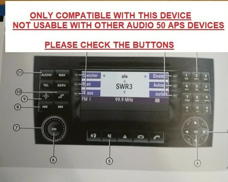 Mercedes Navigation CD AUDIO 50 APS NTG2 FRANCE SUISSE SCHWEIZ 2004 Version 4.0 - Bild 2 von 2