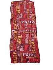 Harry Potter Scarf Sheer, Red 64 Inches Long 26 Inches Wide FO