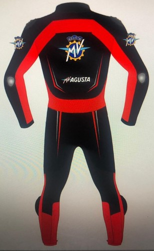 Motorcycle MV Agusta Leather Racing Suit Motorbike Riding Suit All Sizes  - Bild 2 von 4