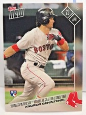 Andrew Benintendi 4/23/2017 Topps Now MLB 5-For-5 RC #77 - RED SOX - SP/1603