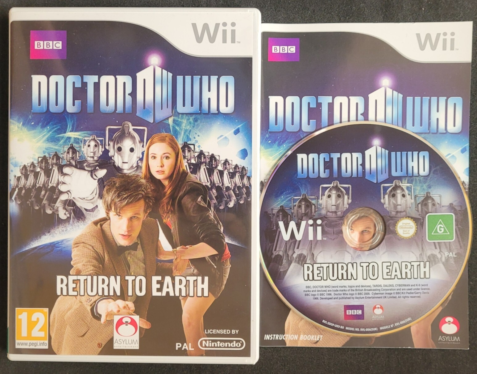 Doctor Who: Return to Earth - Nintendo Wii - Same Day Dispatch !!