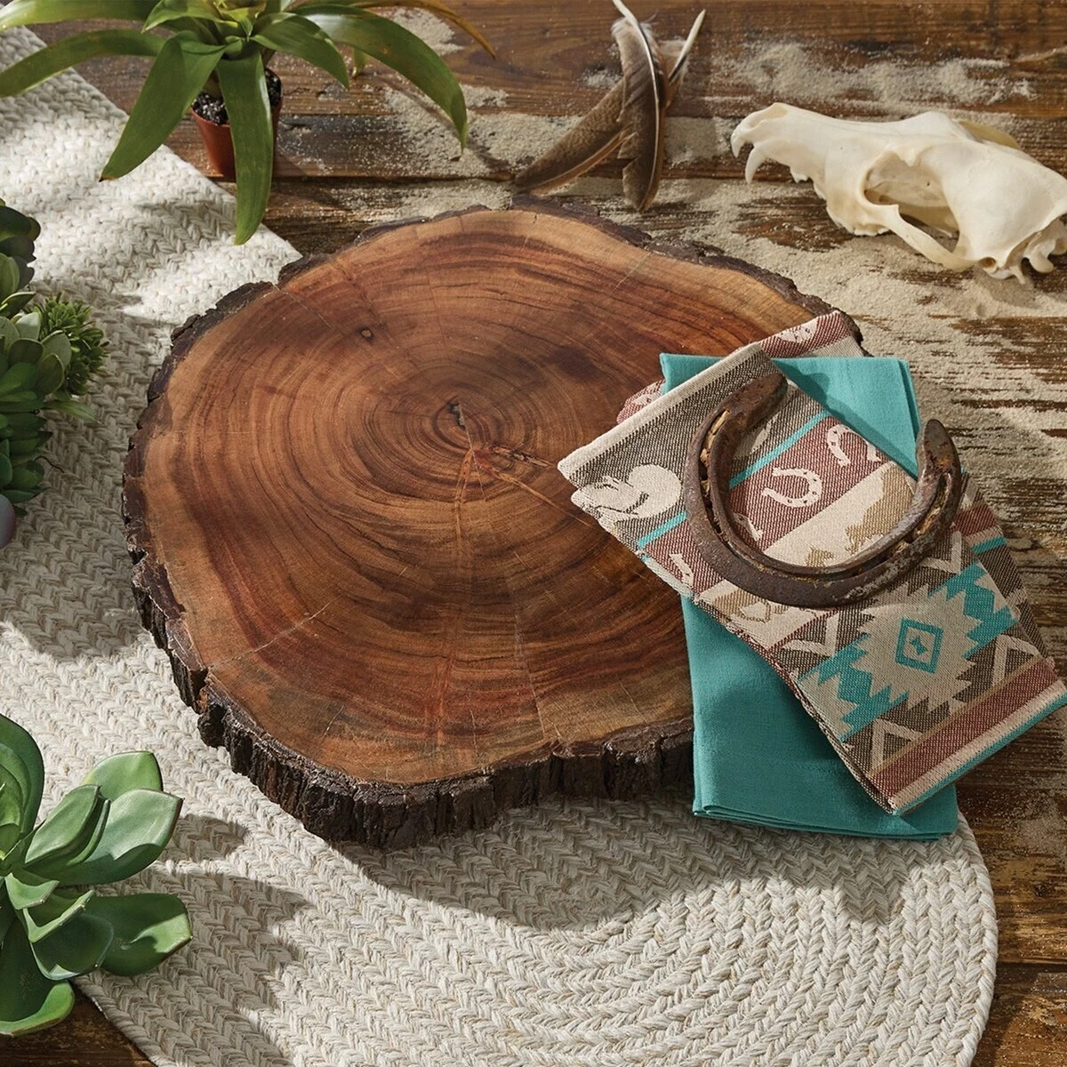 Park Designs Bark Edge Lazy Susan - Thumbnail 2