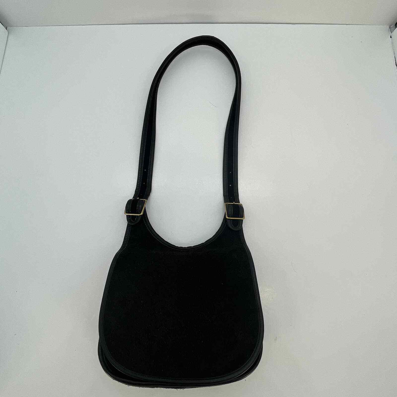 RARE Vintage Coach Precreed Saddle Bag Small Ruff Ou… Gem