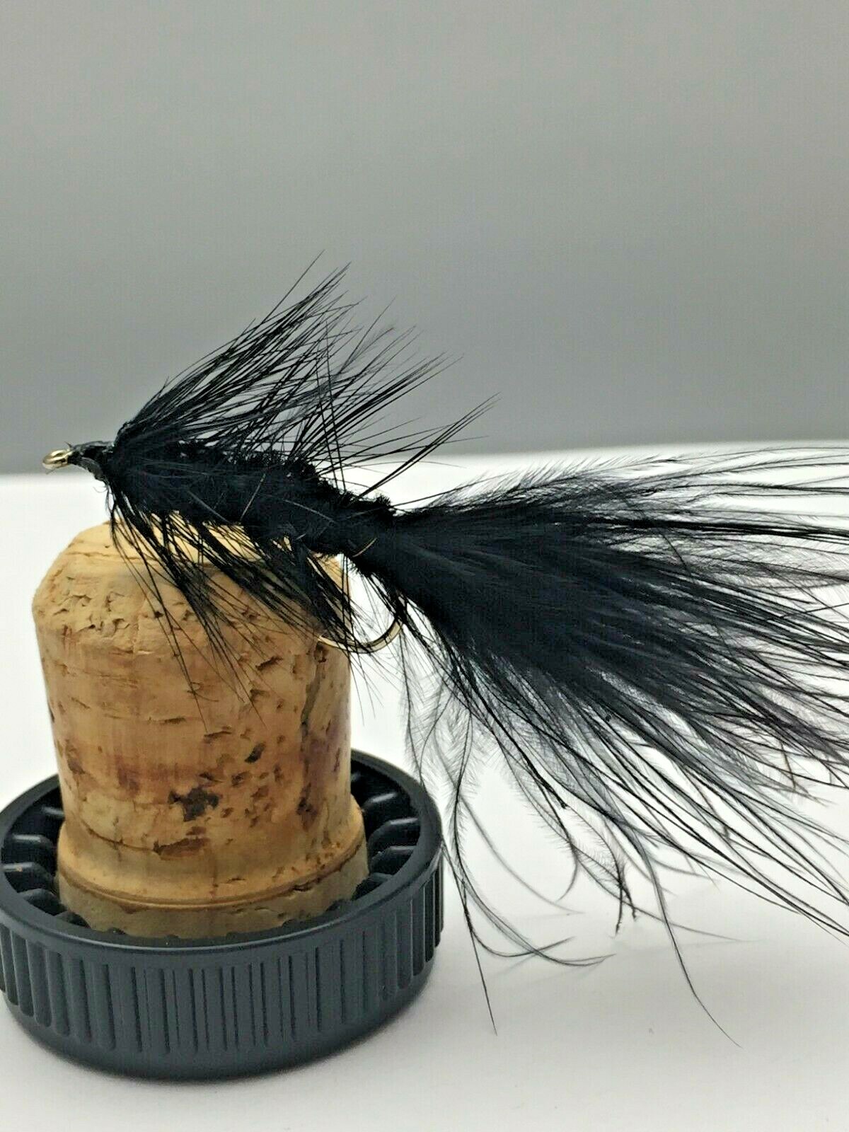 BestCity Fly Fishing Trout Flies PRIME collection Wooly Bugger Black pack of 8