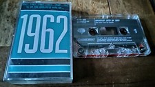 VARIOUS ARTISTS -THE GREATEST HITS OF 1962 - CASSETTE TAPE ALBUM 1990
