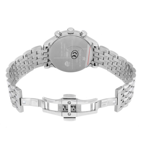 Maurice Lacroix Les Classiques 40mm Steel Black Dial Mens Watch LC1148-SS002-331 - Picture 6 of 6