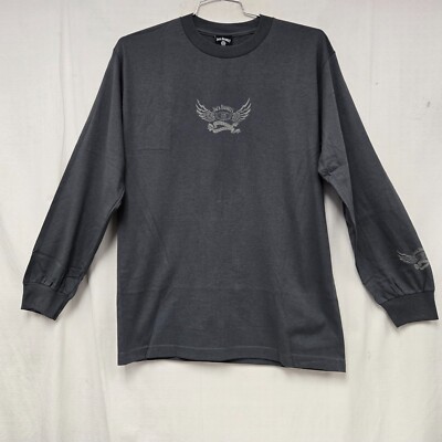 Jack Daniel's Freedom Old #7 Tee Casual Long Sleeve T-Shirt Adult Gray Large
