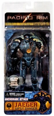 NECA Pacific Rim Series 5 Anchorage Attack Gipsy Danger Action