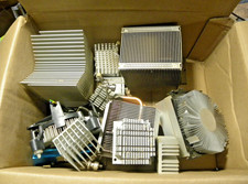 Lot of 5 Pounds  Aluminum Computer  Heat Sinks Scrap reuse craft or repair