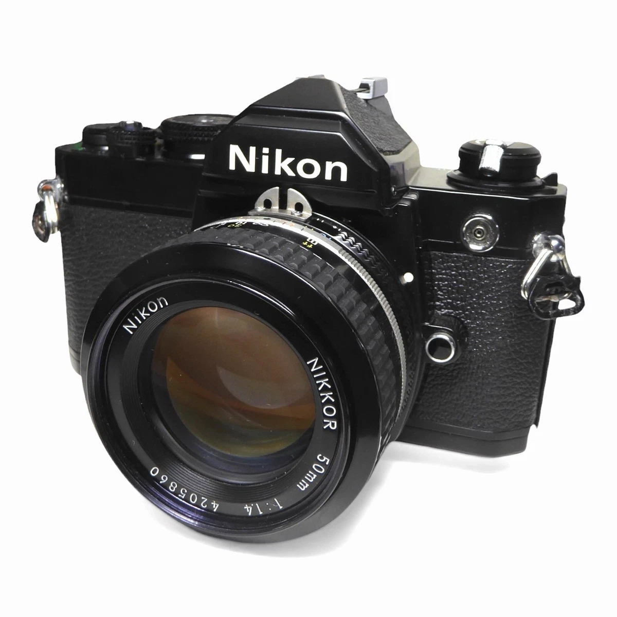 3666 ニコン Nikon FM NIKKOR-S.C f/1.4 50mm 一眼レフ フィルムカメラ