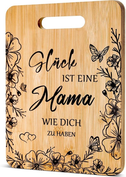 Gucass Muttertagsgeschenk, Mama Geschenk, Bambus Schneidebrett-image